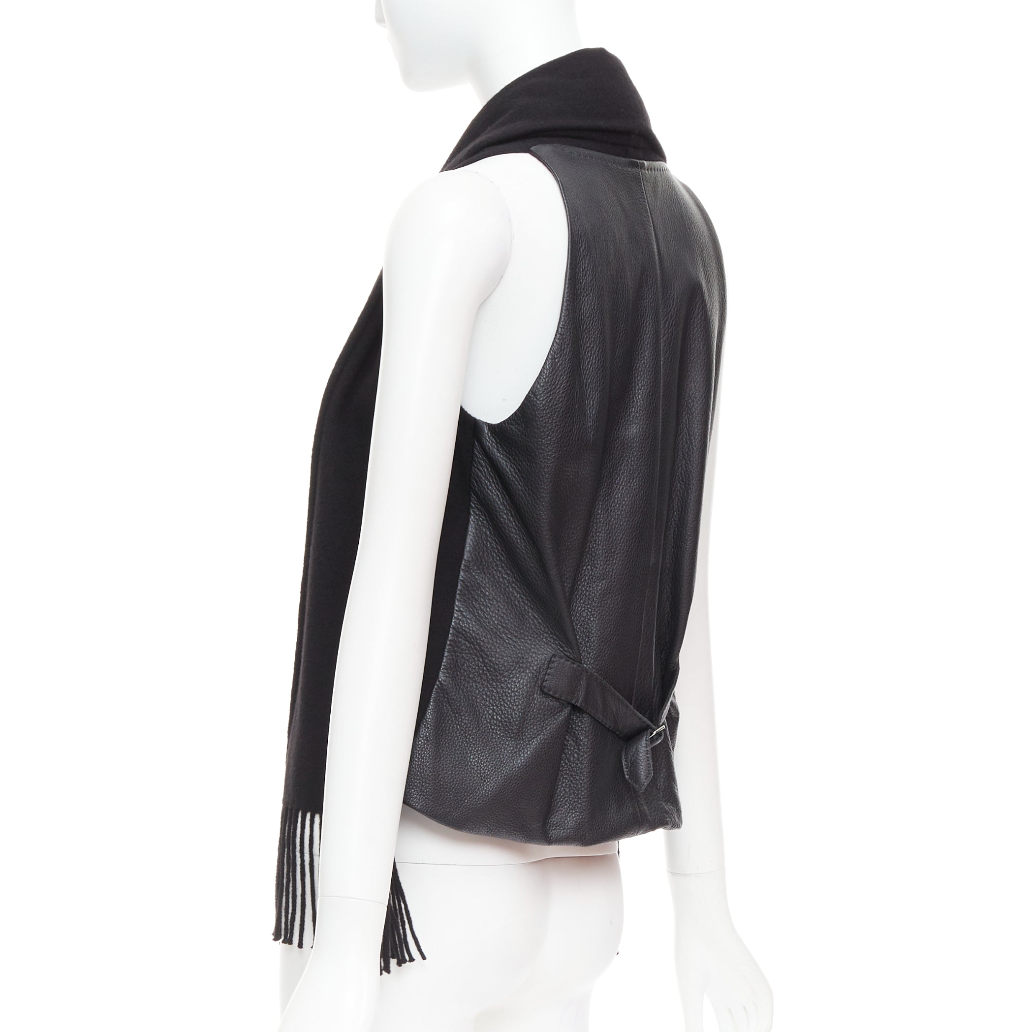 Hermès Scarf Design Vest - Side view