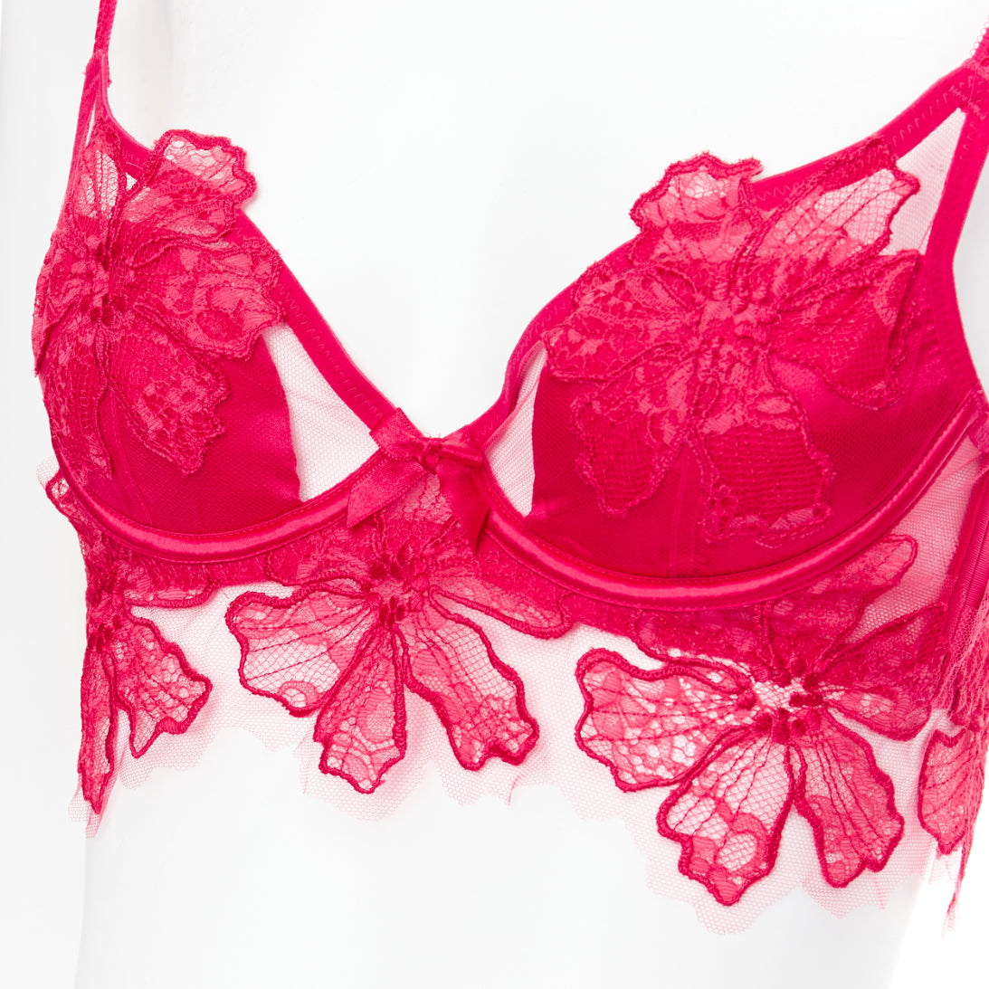 Agent Provocateur Floral Lace Lingerie - Back view