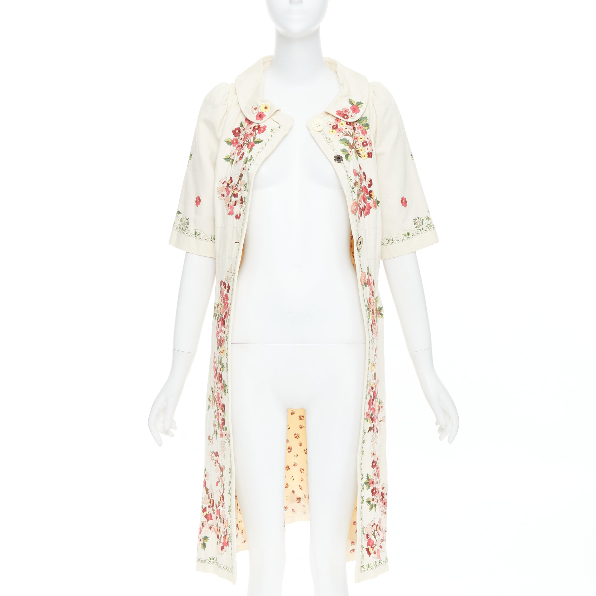 Kenzo Floral Coat Dress - Image 6