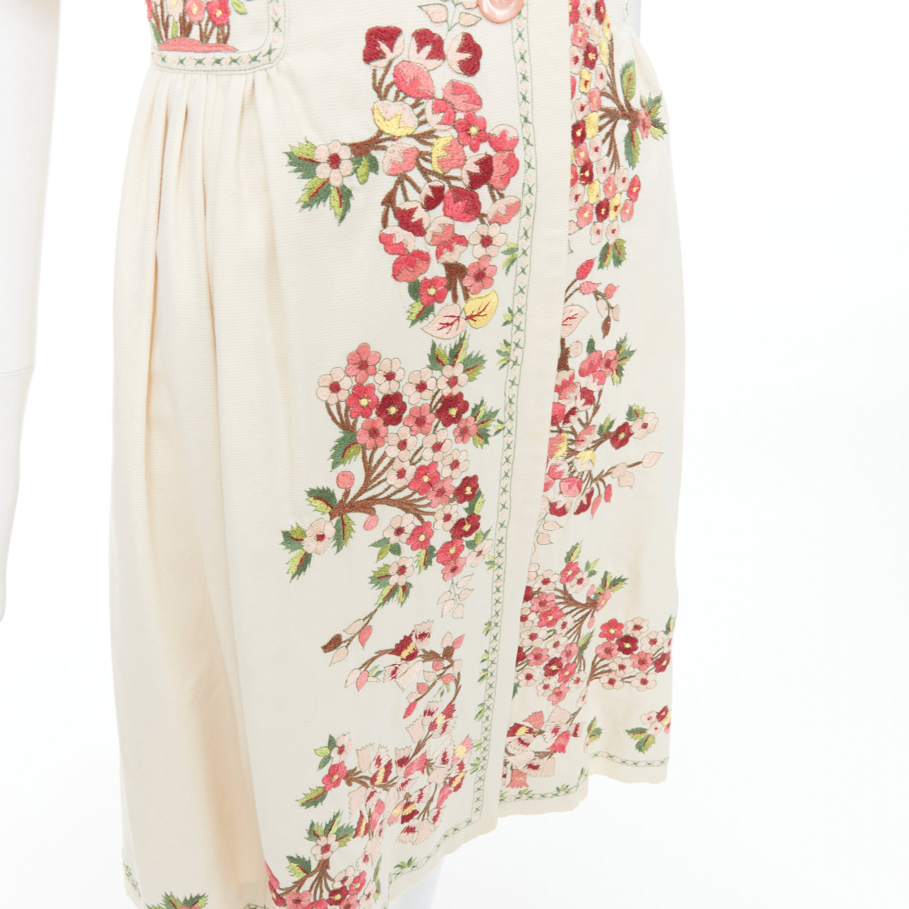 Kenzo Floral Coat Dress - Image 10