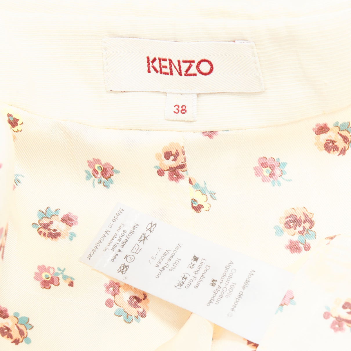 Kenzo Floral Coat Dress - Image 11