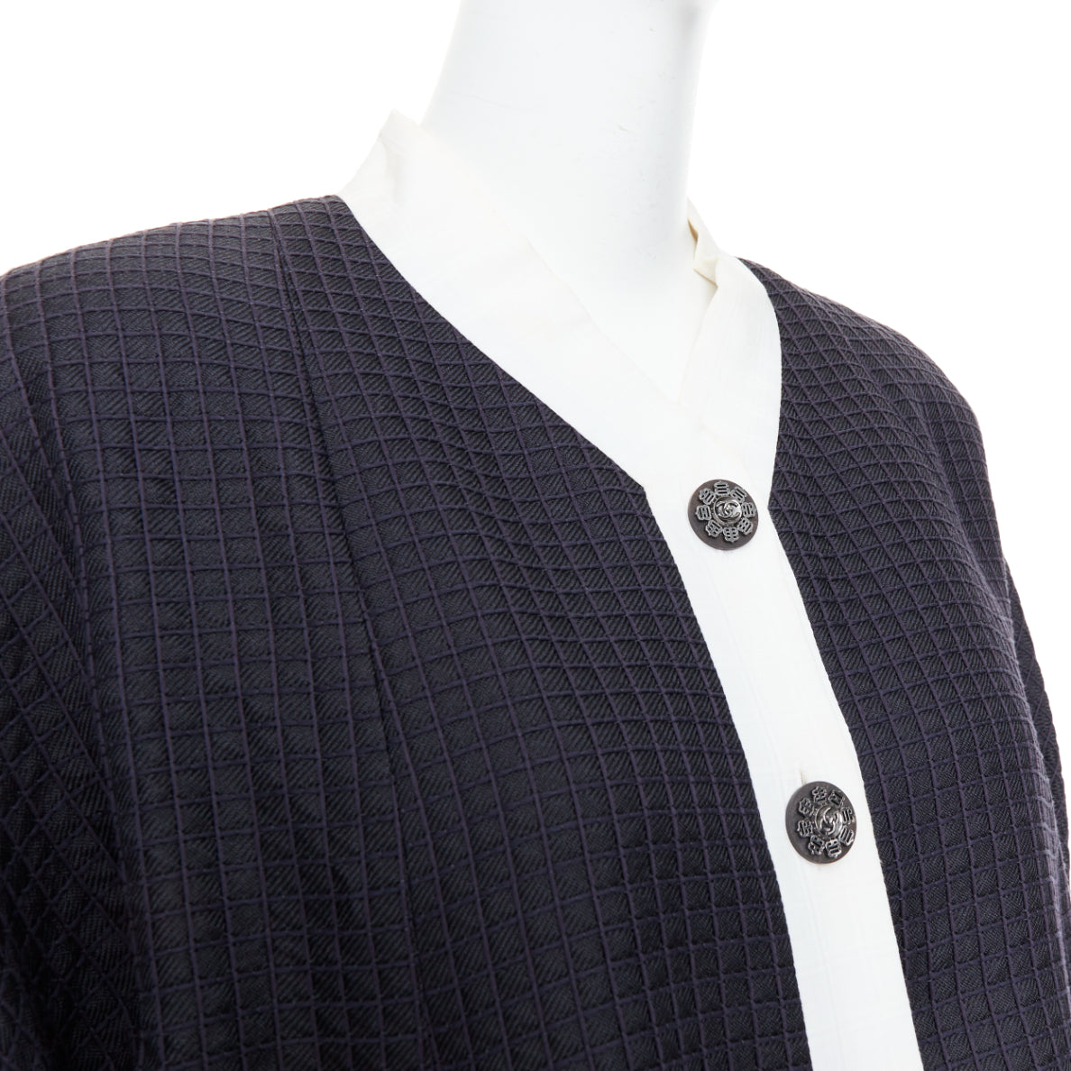 Chanel Silk Cotton Jacket - Back view