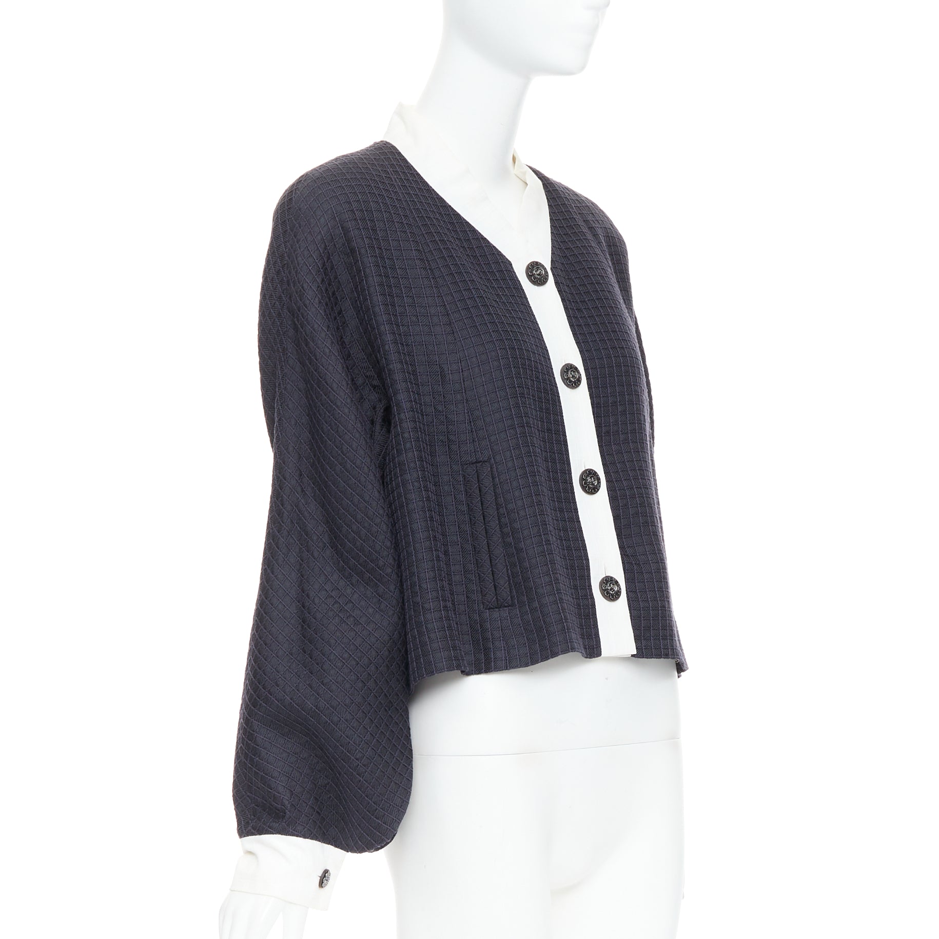 Chanel Silk Cotton Jacket - Image 6
