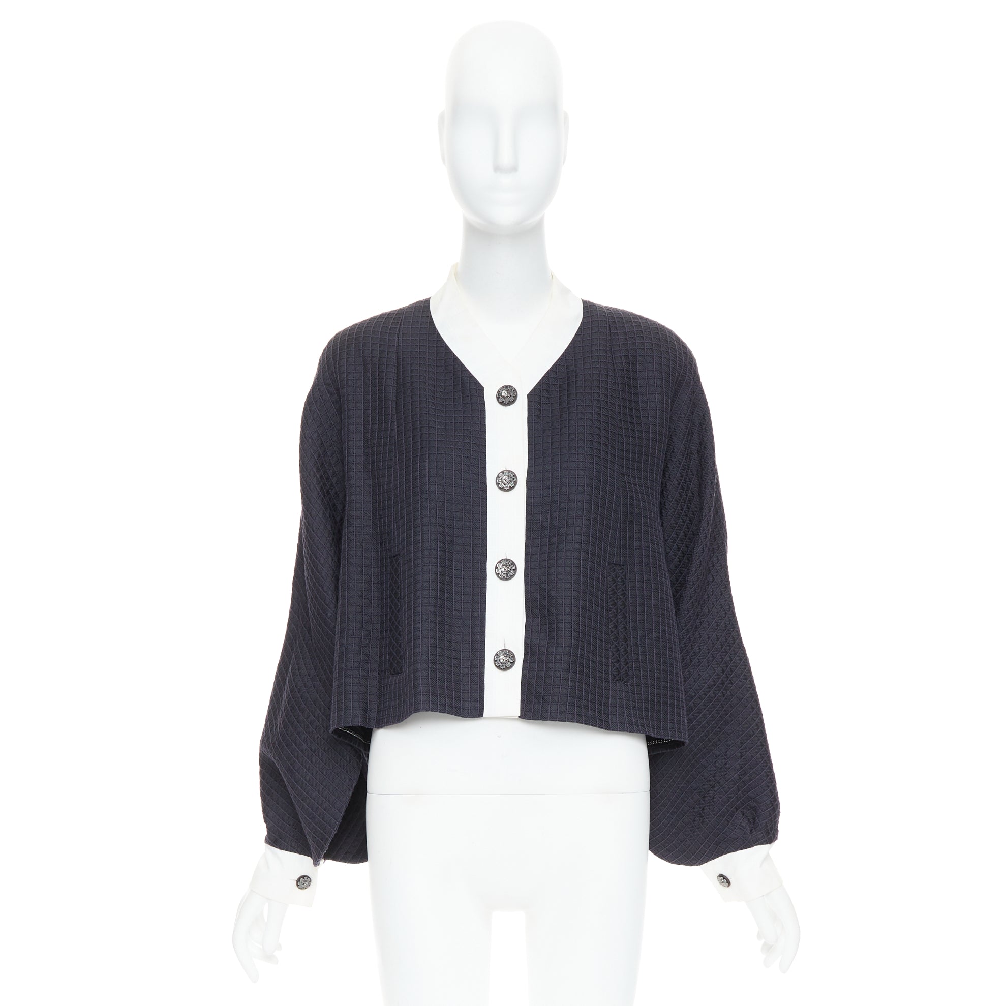Chanel Silk Cotton Jacket - Image 11