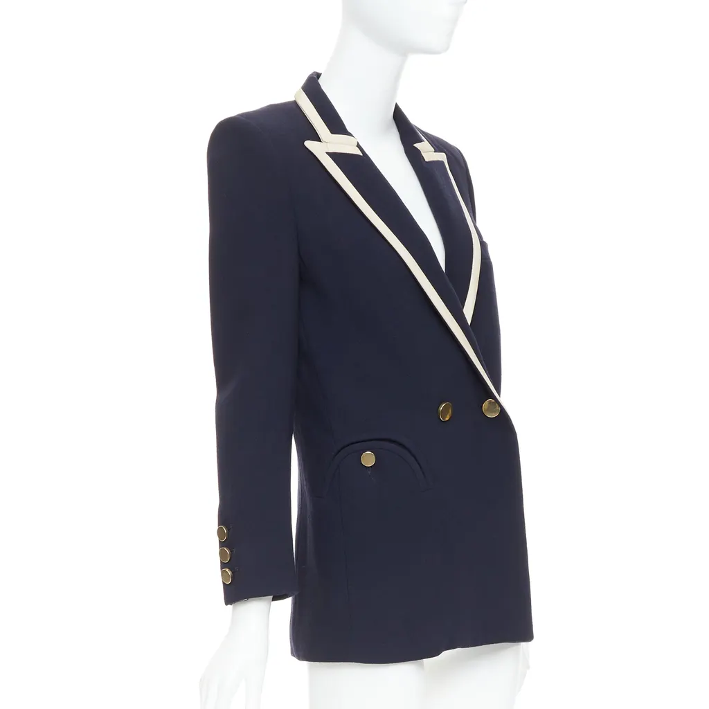 Blaze Milano Everyday Navy Wool Very good - Model View