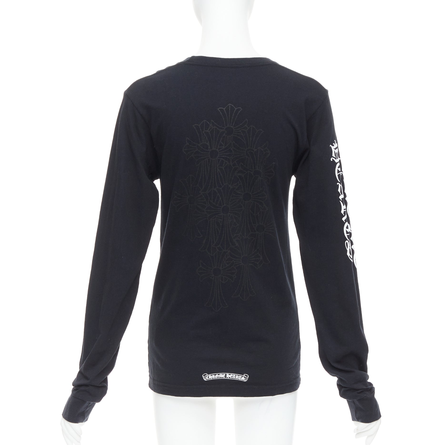 Chrome Hearts Crosses Logo Tee - Side view