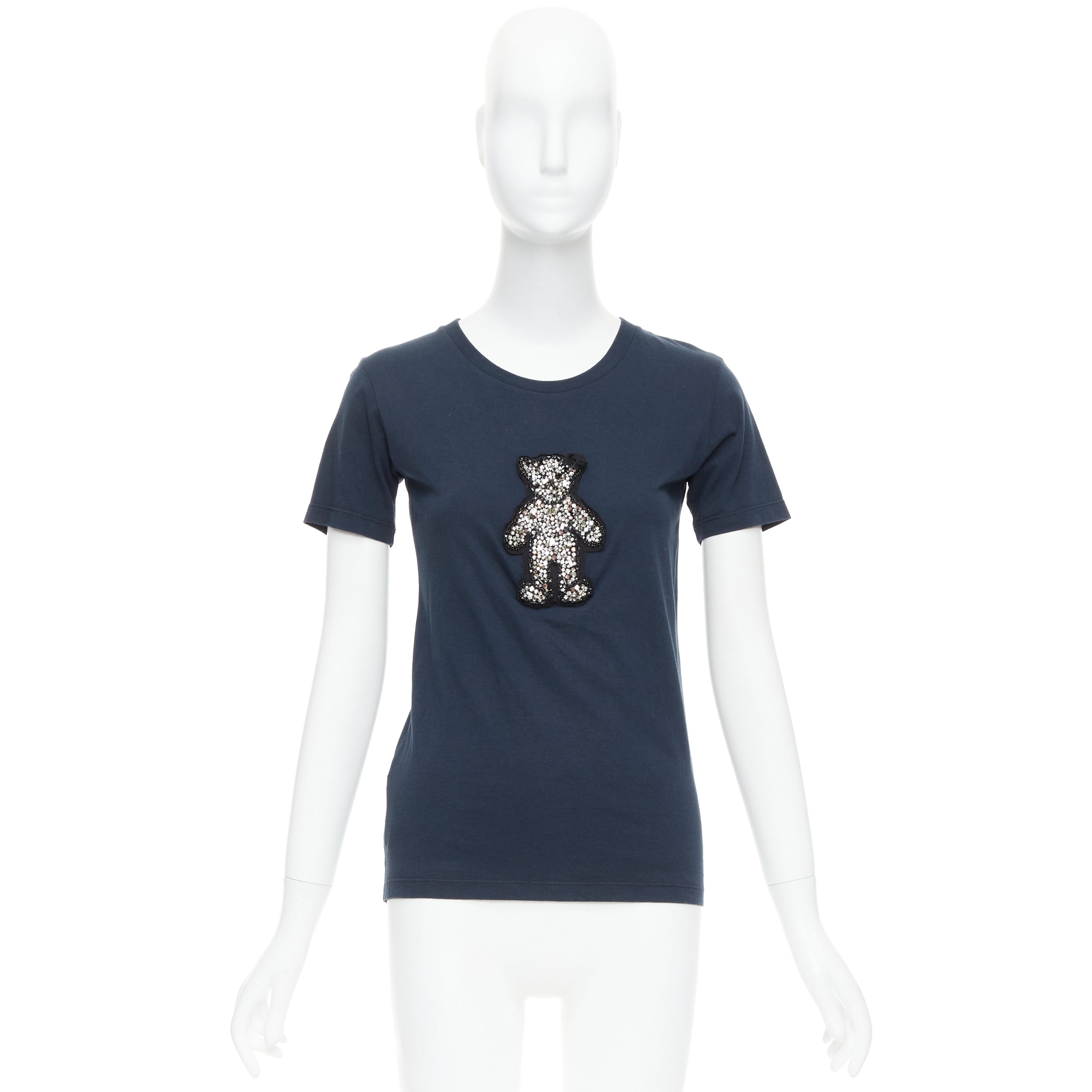Prada Crystal Bear Tee - Image 11