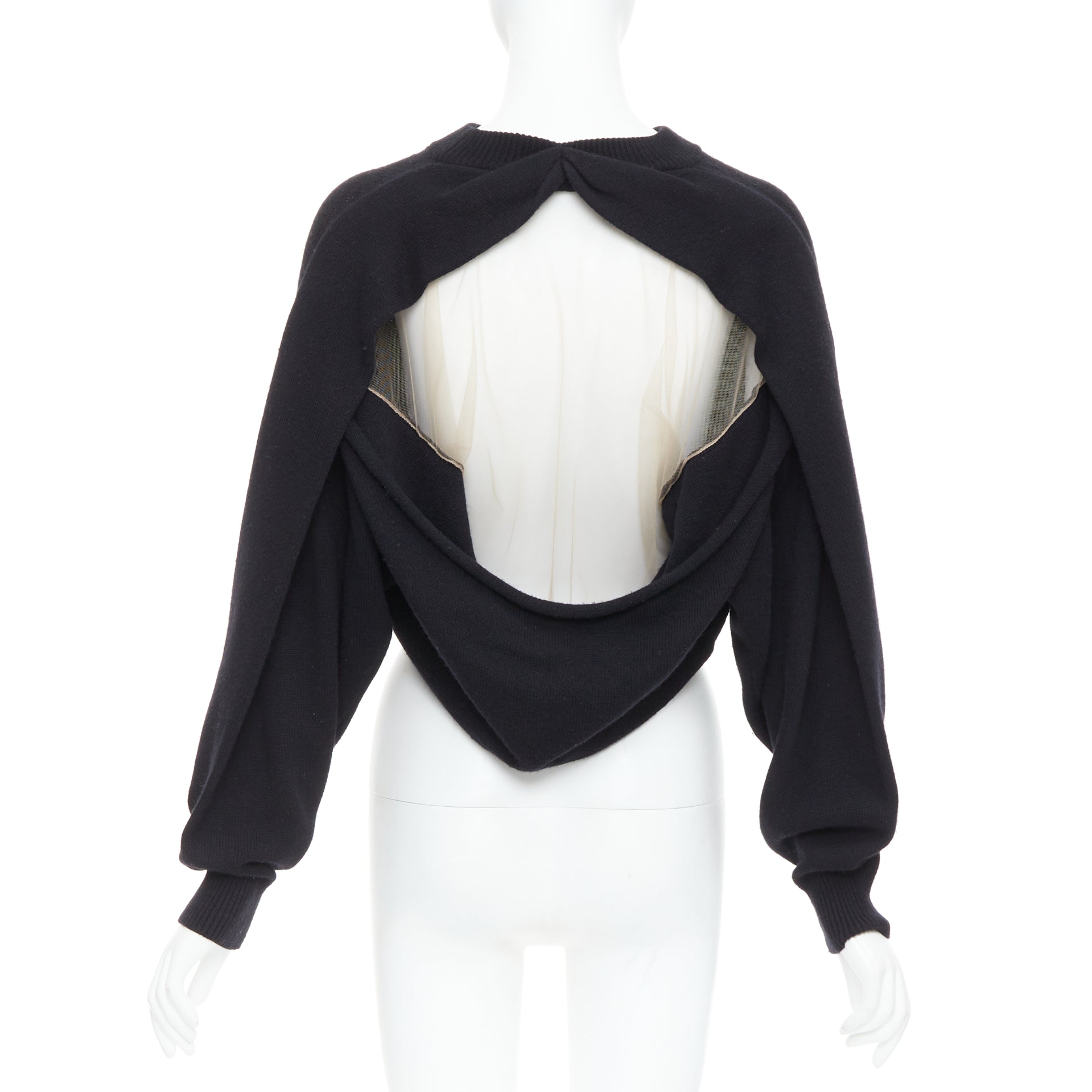 Alexander Wang Sheer Back Sweater