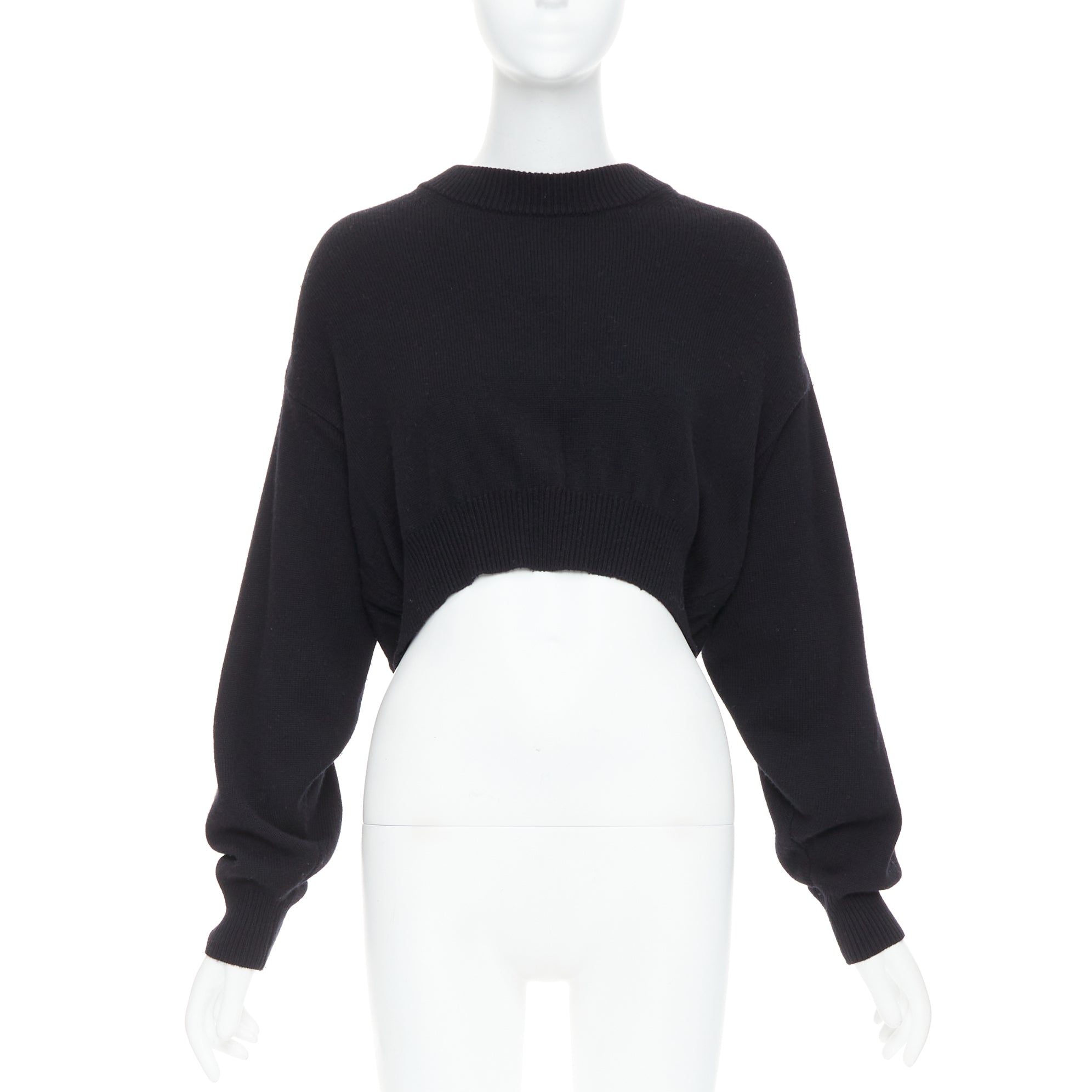 Alexander Wang Sheer Back Sweater - Back view