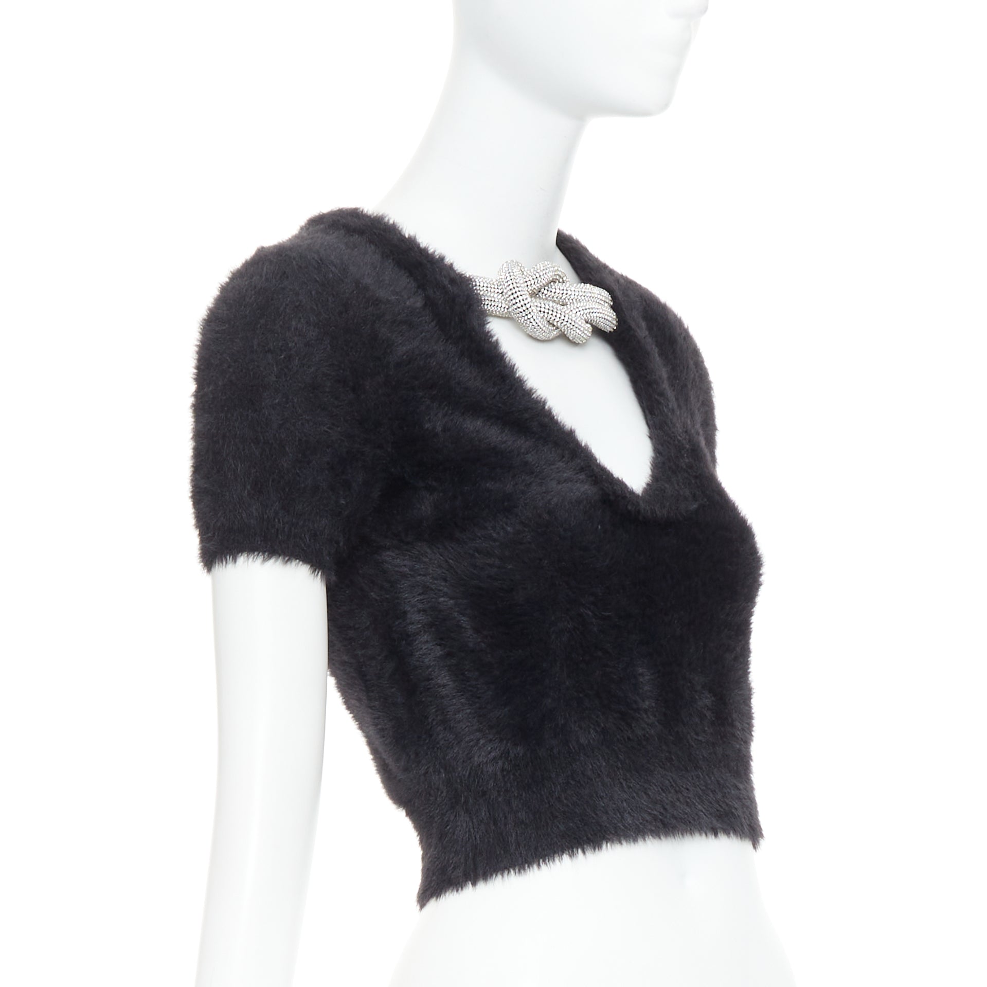Alexander Wang Crystal Knot Sweater - Image 6