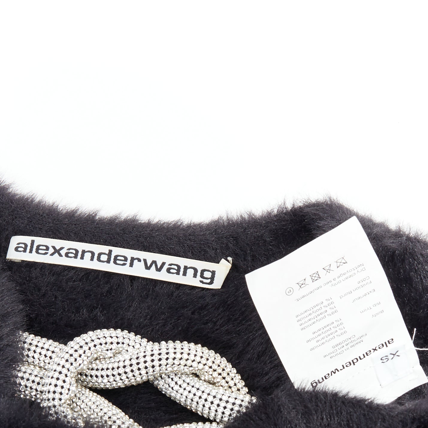 Alexander Wang Crystal Knot Sweater - Image 10