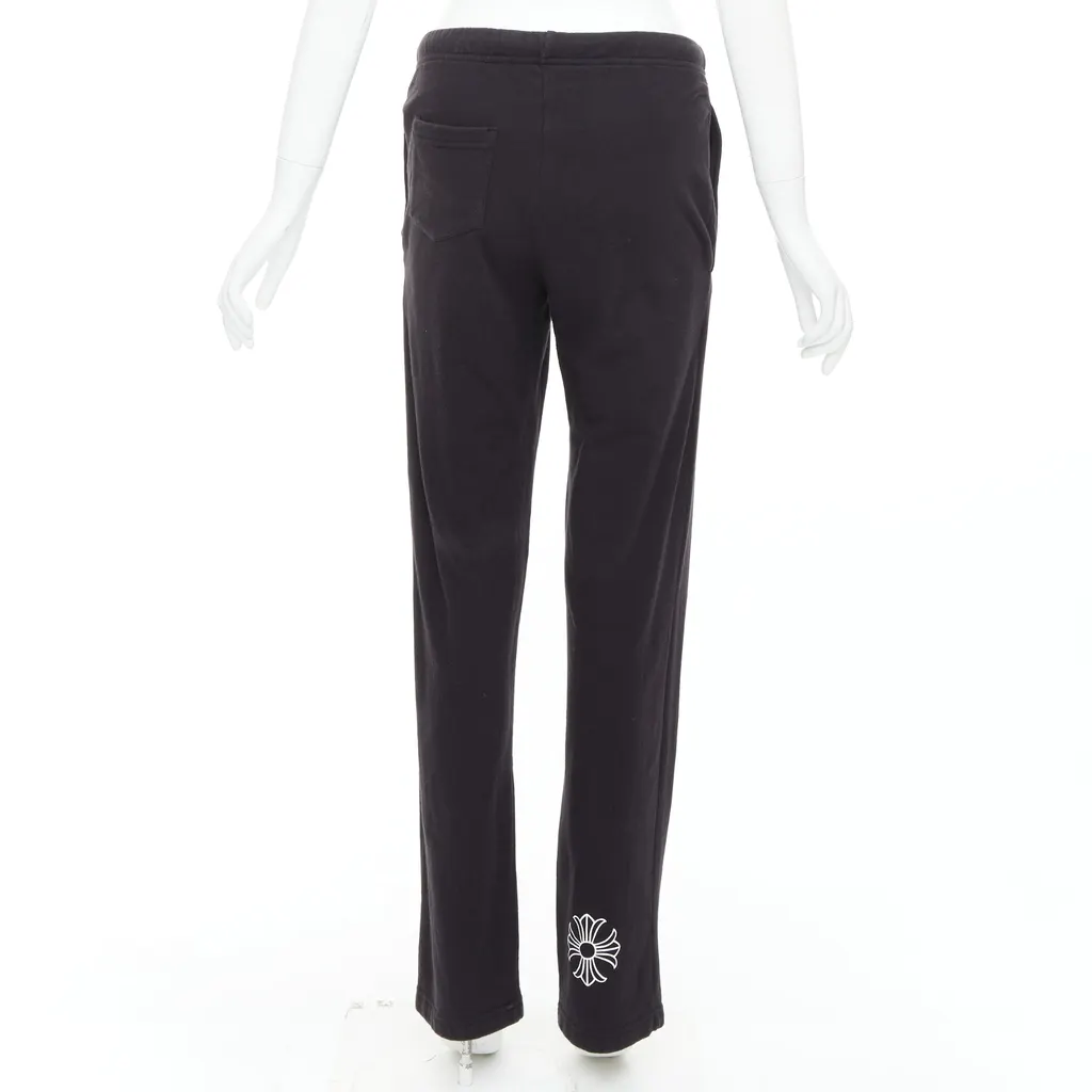 Chrome Hearts Logo Jogger Pants Black Cotton Good - Box View