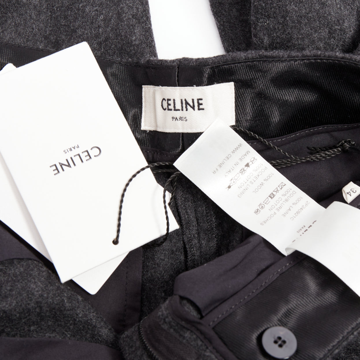 Celine Double Pleat Pants - Image 10