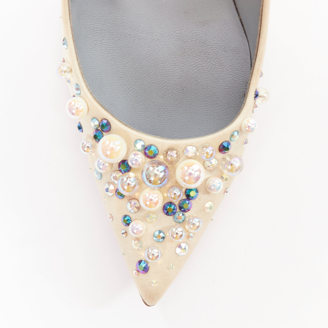 Christian Louboutin Pearl Bridal Pumps - Detail 1