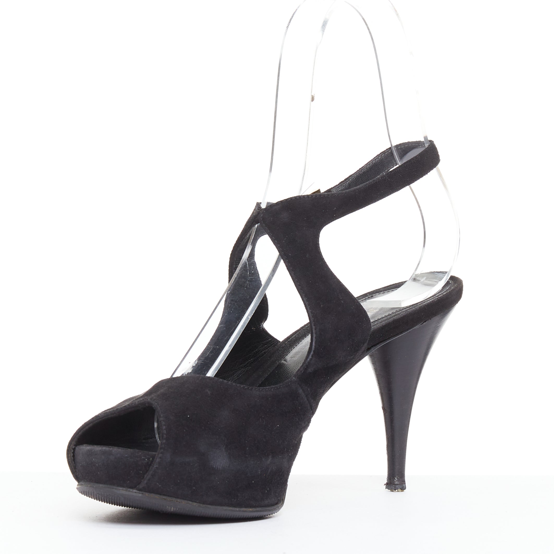 Fendi Gold Buckle Pumps - 4