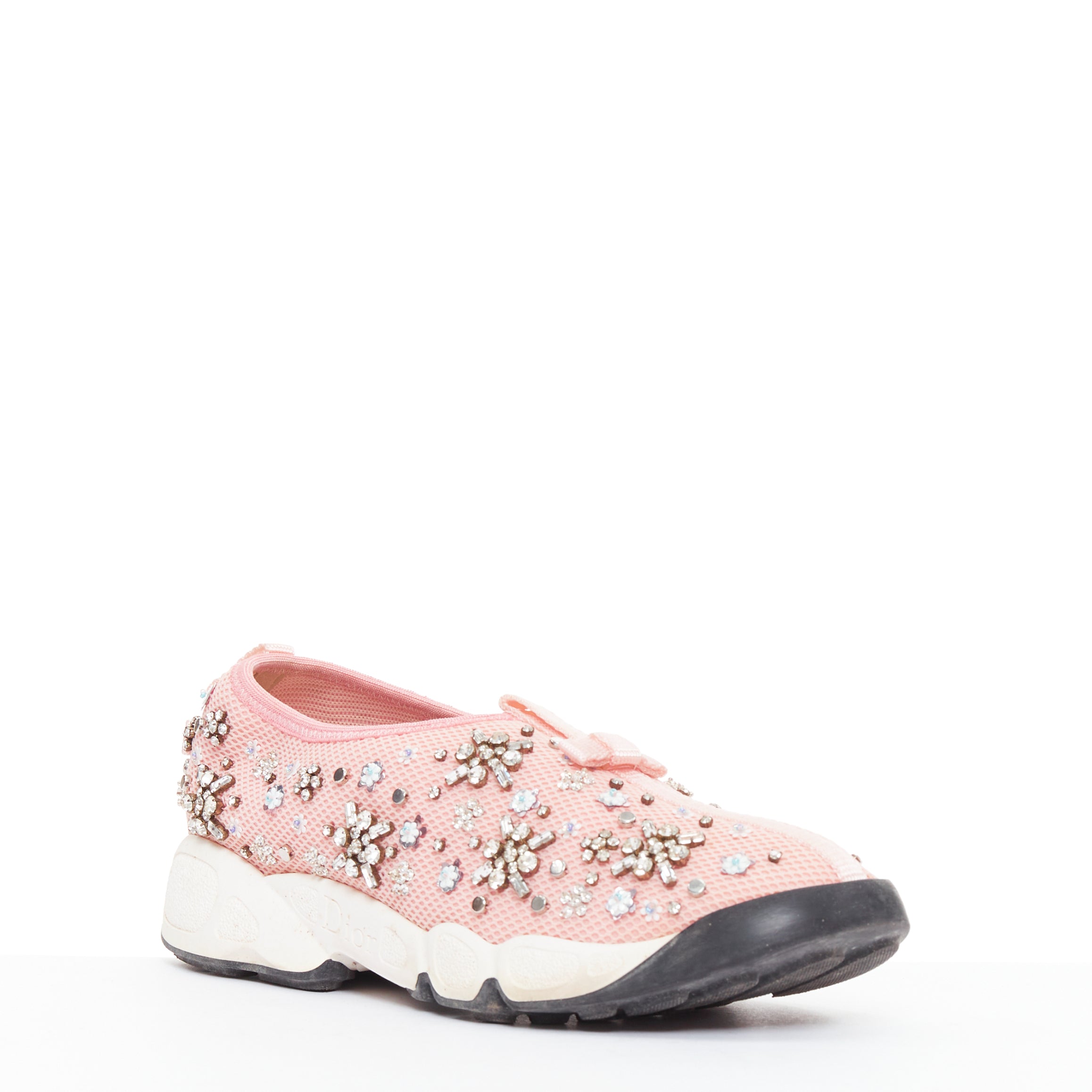 Dior Pink Dad Sneakers - Back view