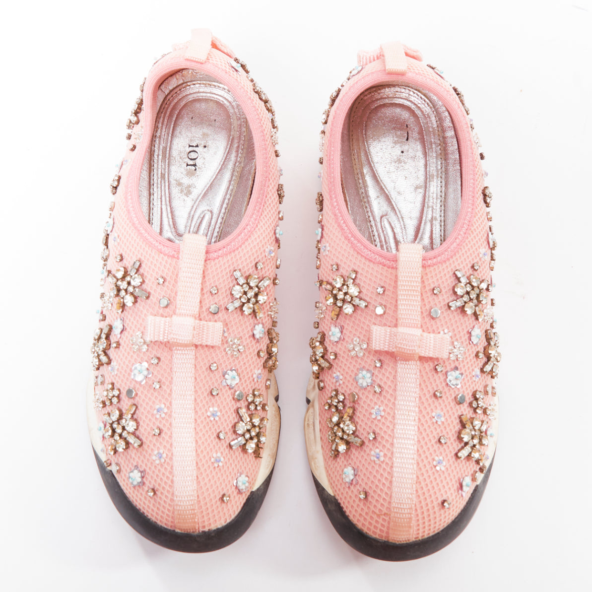 Dior Pink Dad Sneakers - Image 6