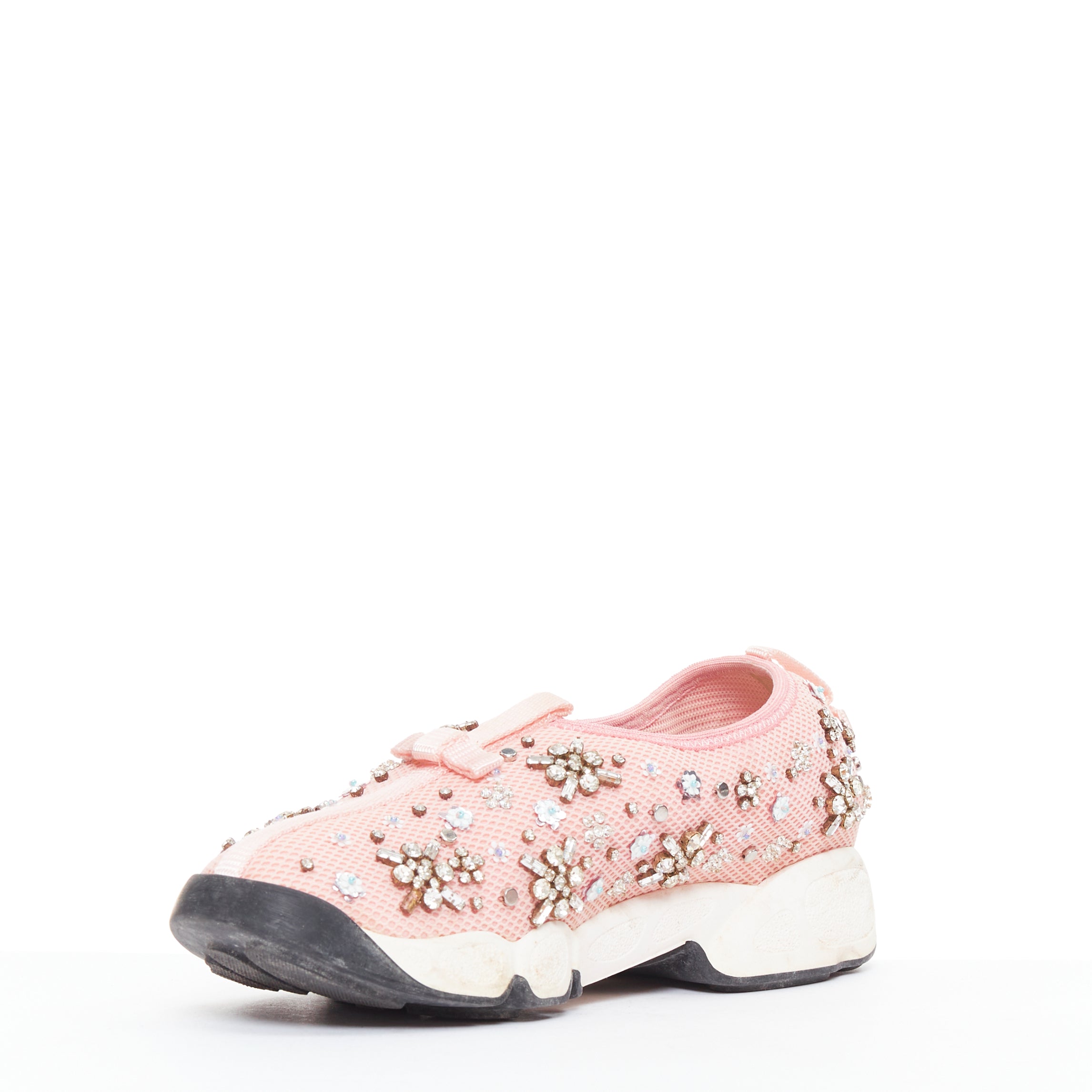 Dior Pink Dad Sneakers - 4