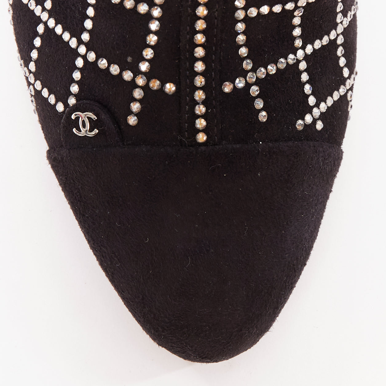 Chanel Point Toe High Boots - Detail 1