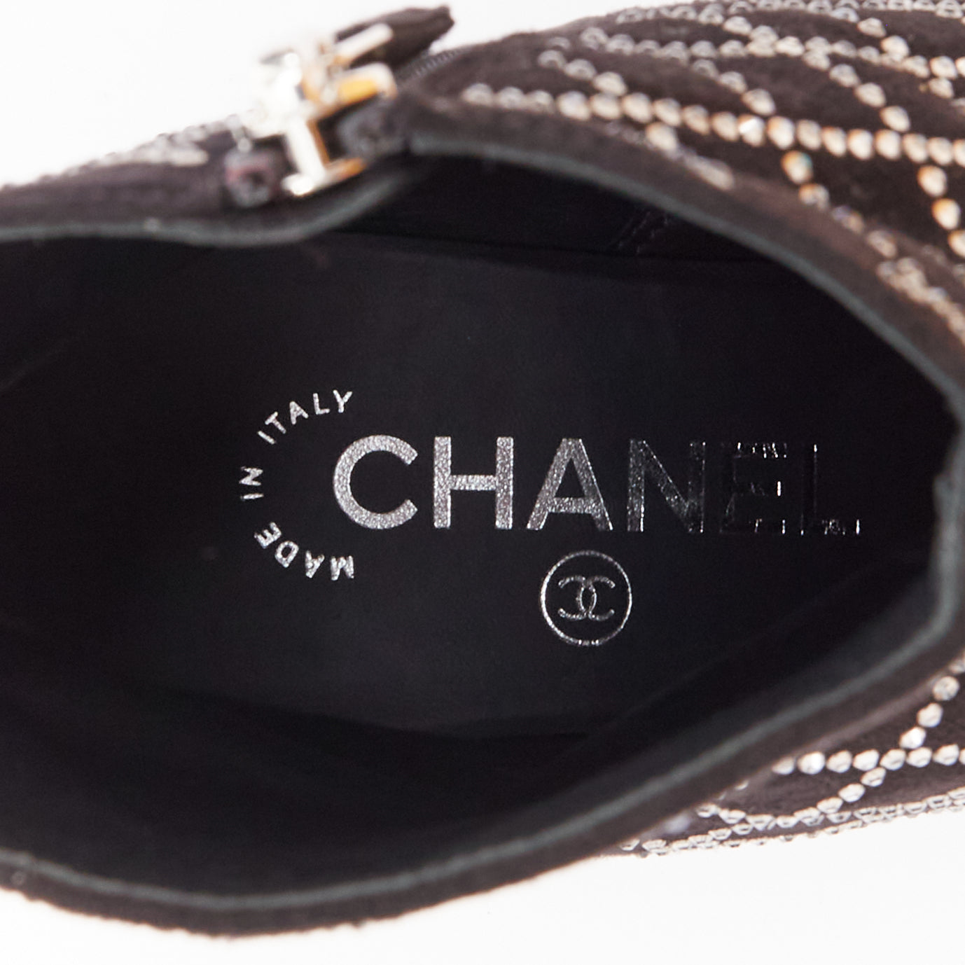 Chanel Point Toe High Boots - Image 11