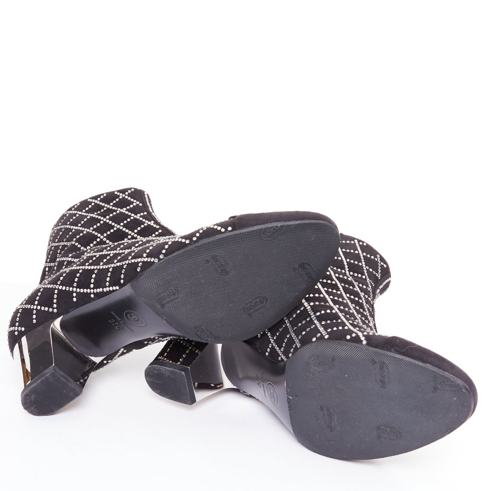 Chanel Point Toe High Boots - Image 13