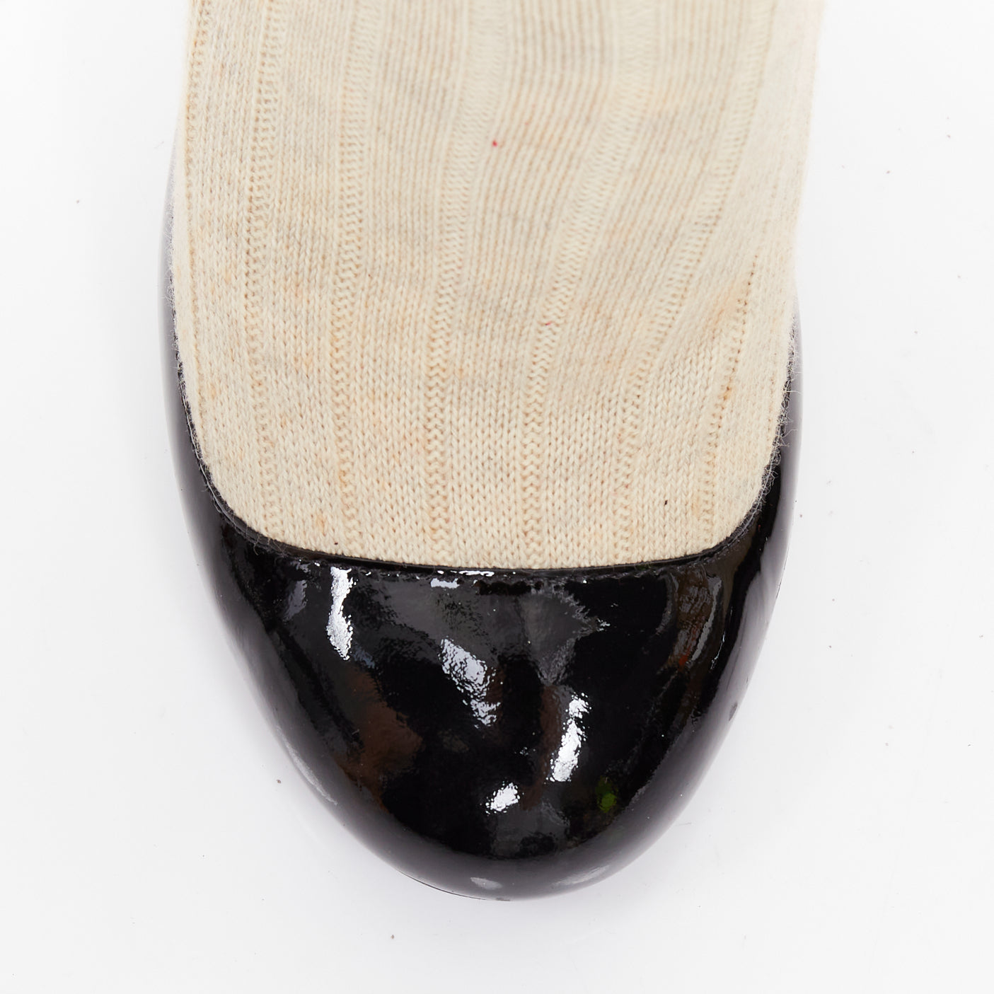 Chanel Chain Wedge Tall Boots - Detail 1