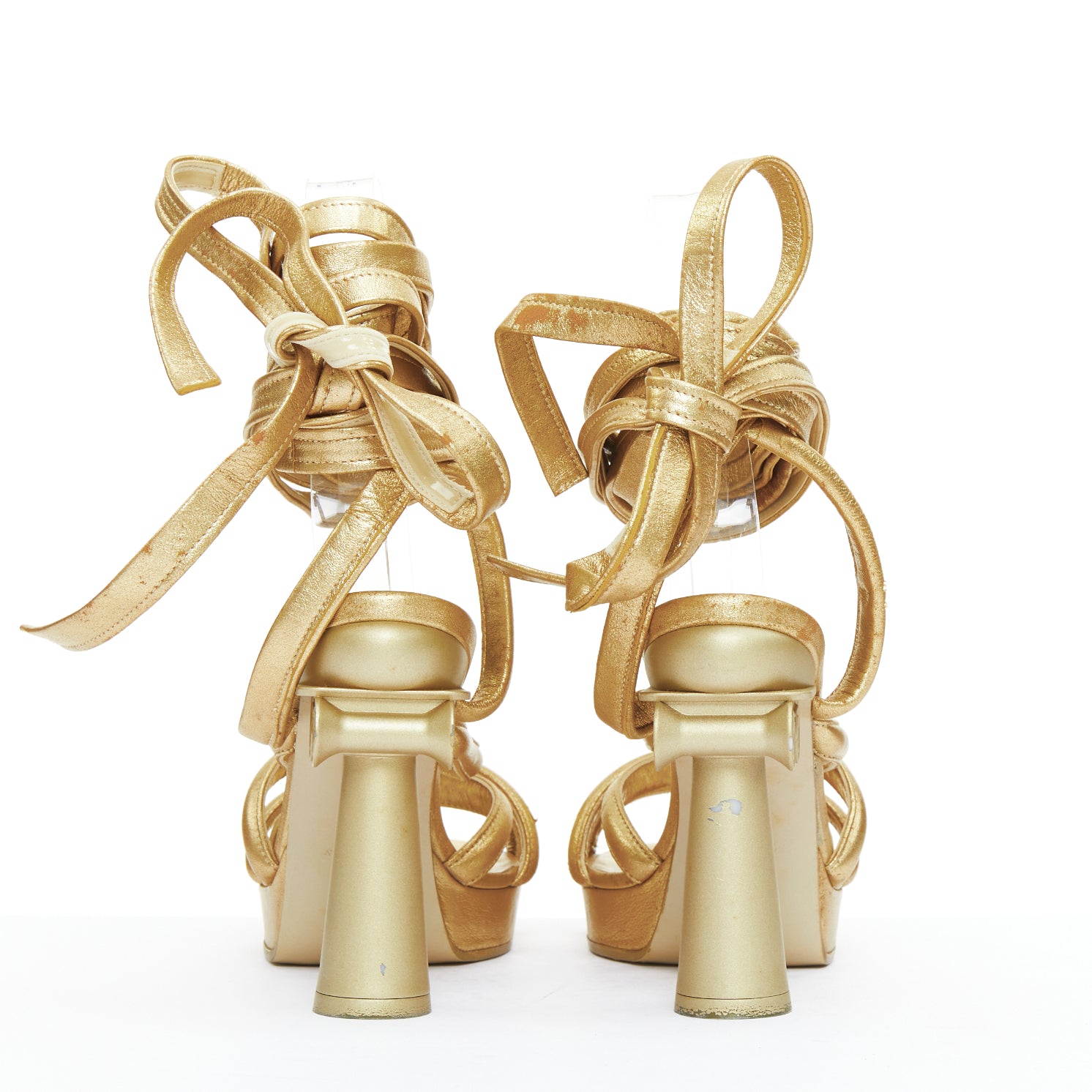 Chanel Roman Gladiator Sandals - Side view