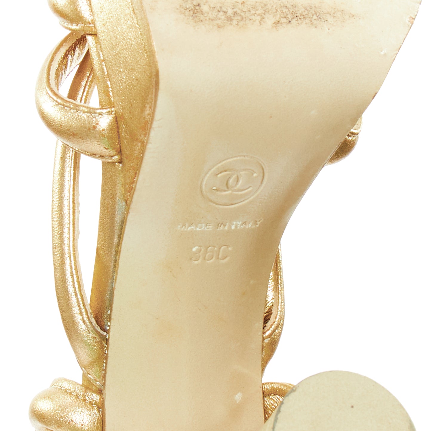 Chanel Roman Gladiator Sandals - Image 12