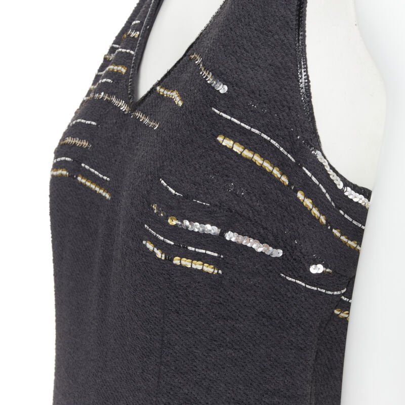 Luisa Beccaria Tweed dress - Back view