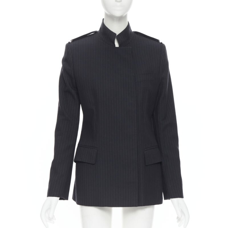 Gucci Pinstripe Officer Blazer - Back view