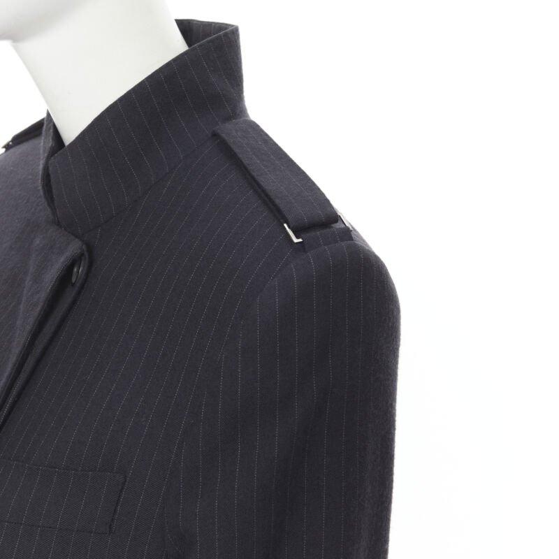 Gucci Pinstripe Officer Blazer - Detail 1