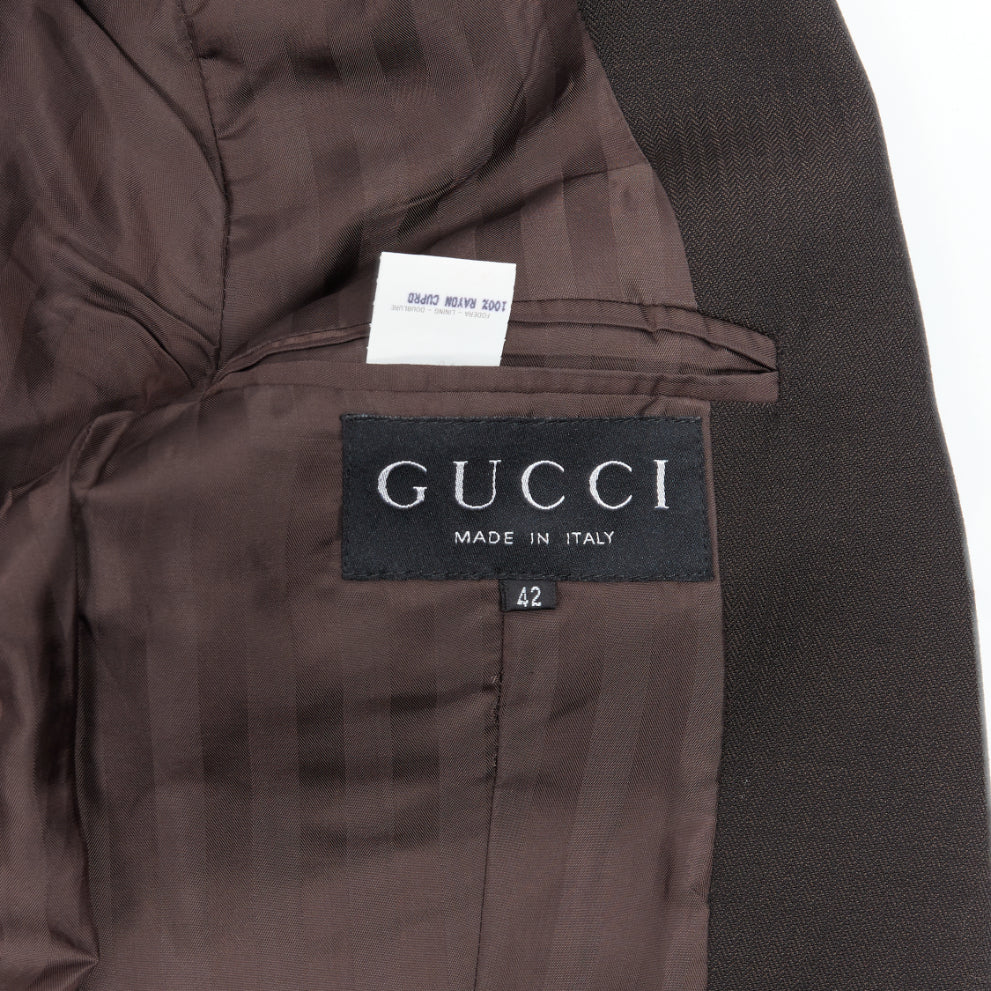 Gucci Military blazer suit - Image 11