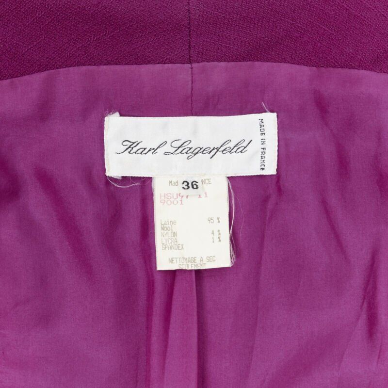 Karl Lagerfeld Graphic Blazer Skirt - Image 13