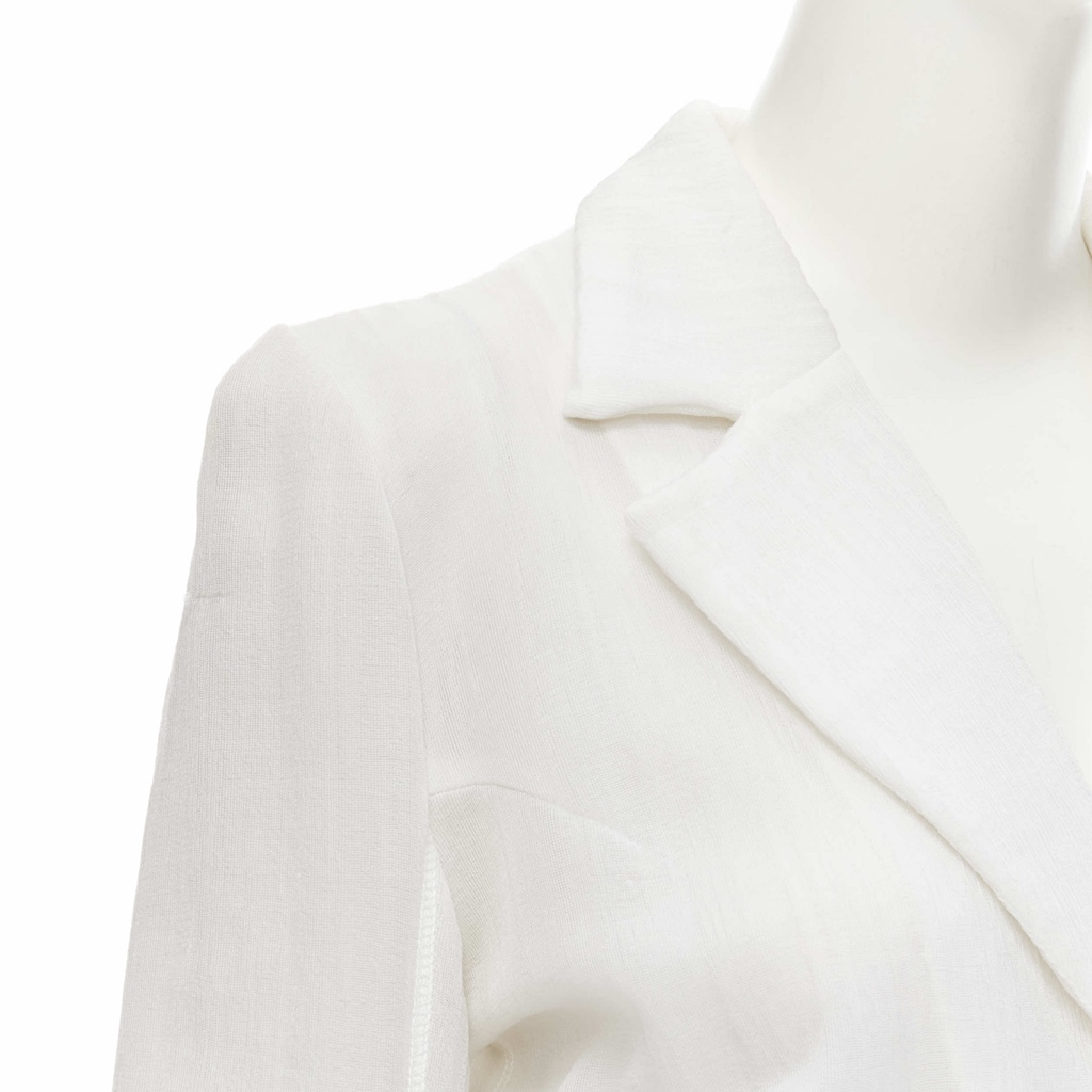 Unsigned / متعددة White Logo Pantsuit - Detail 2