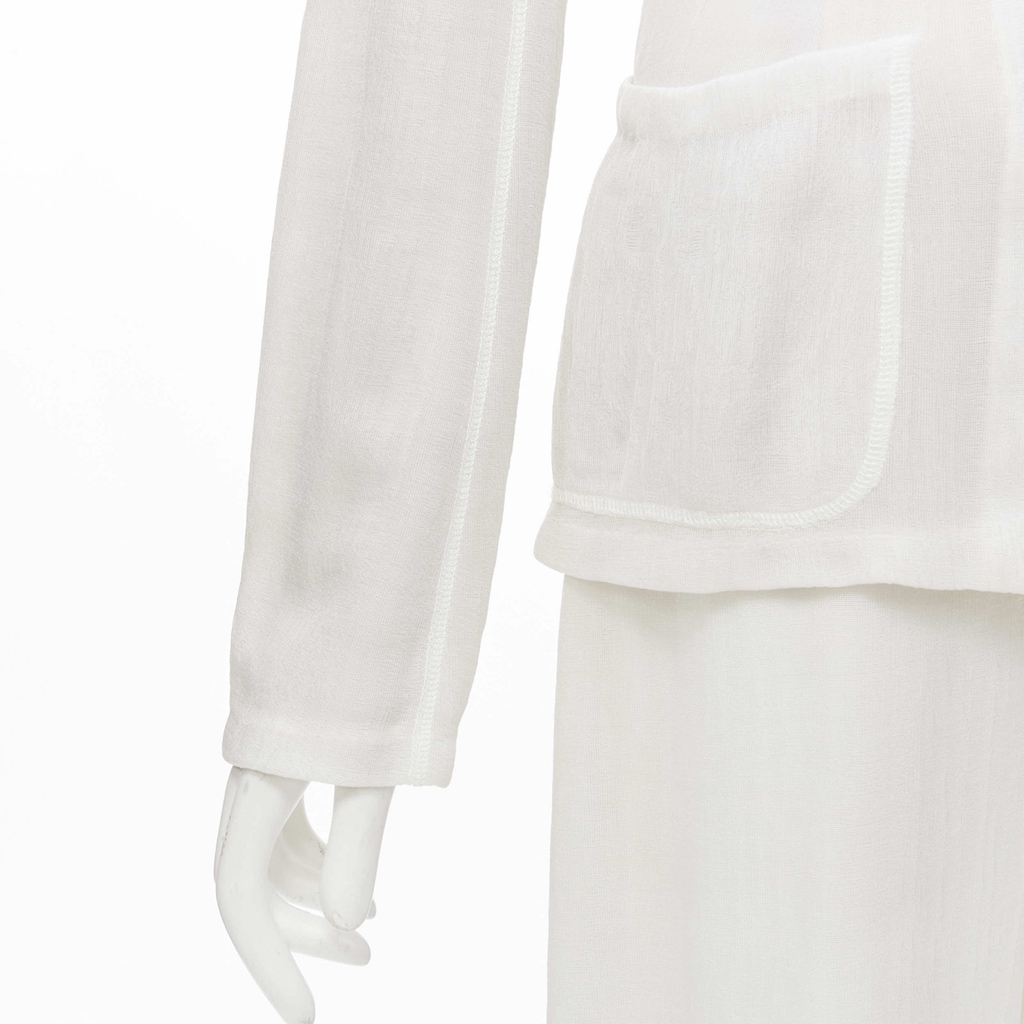 Unsigned / متعددة White Logo Pantsuit - Image 10