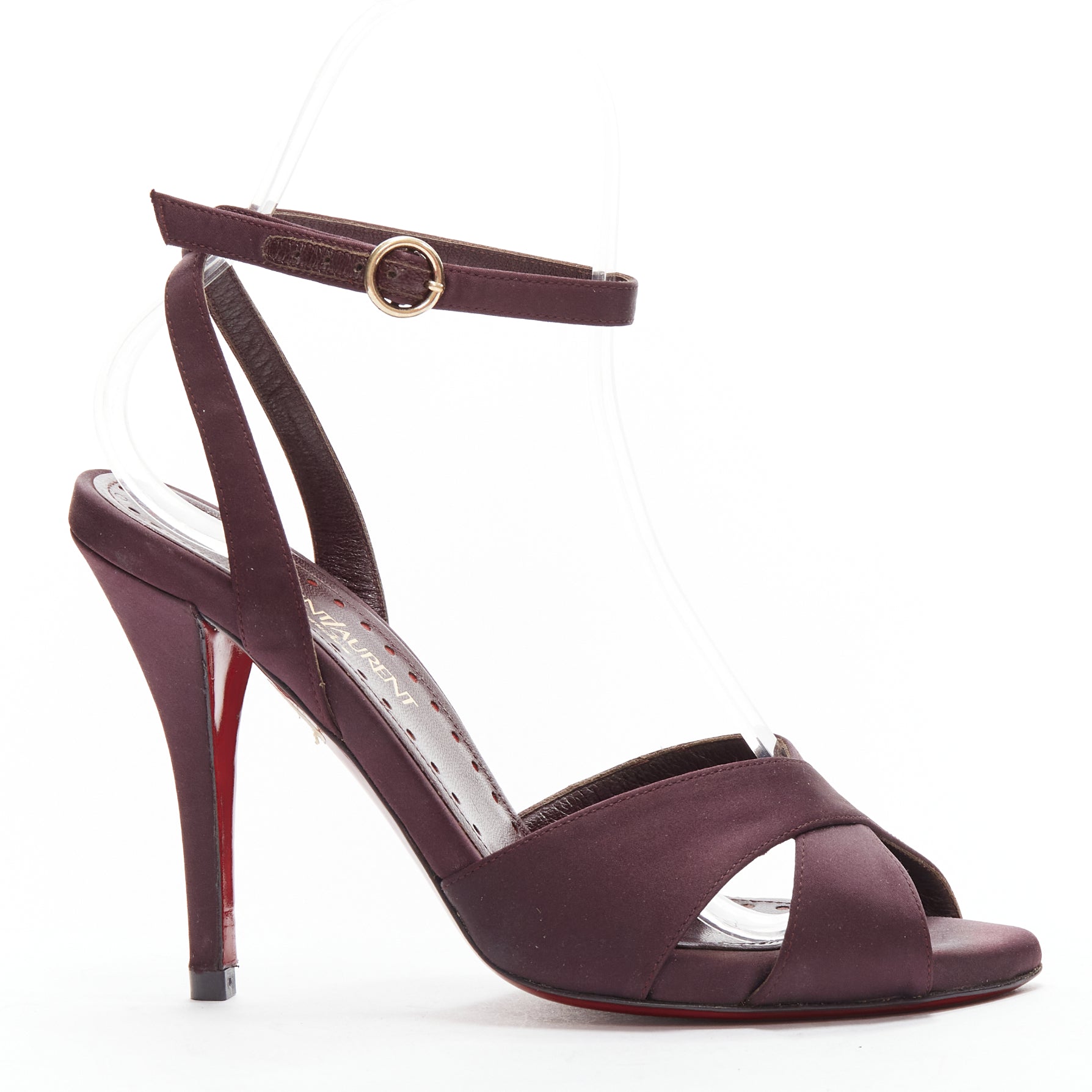 Yves Saint Laurent Red Sole Sandals