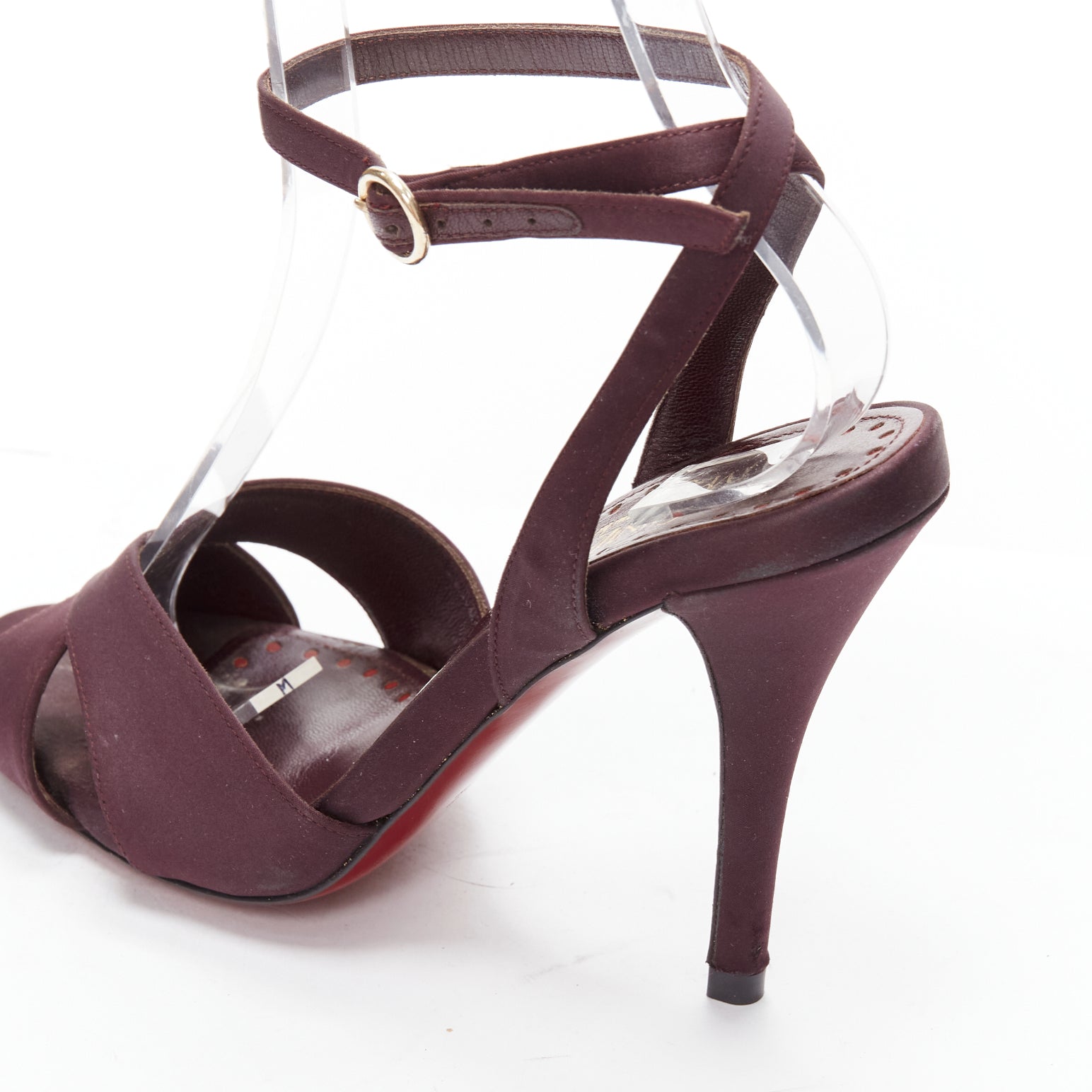 Yves Saint Laurent Red Sole Sandals - Image 10