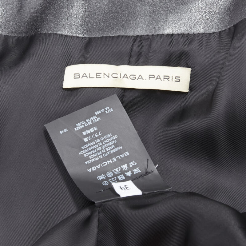 Balenciaga Red Wool Cocoon Bomber - Image 12