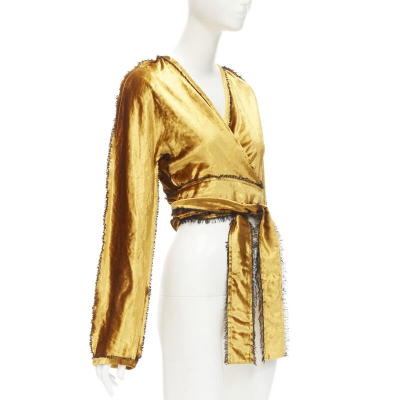 Sid Neigum Velvet Wrap Kimono - 4