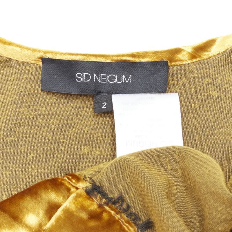 Sid Neigum Velvet Wrap Kimono - Image 12