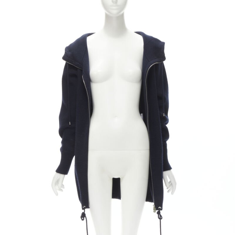 Chanel Zip Hooded Sweater - Image 6
