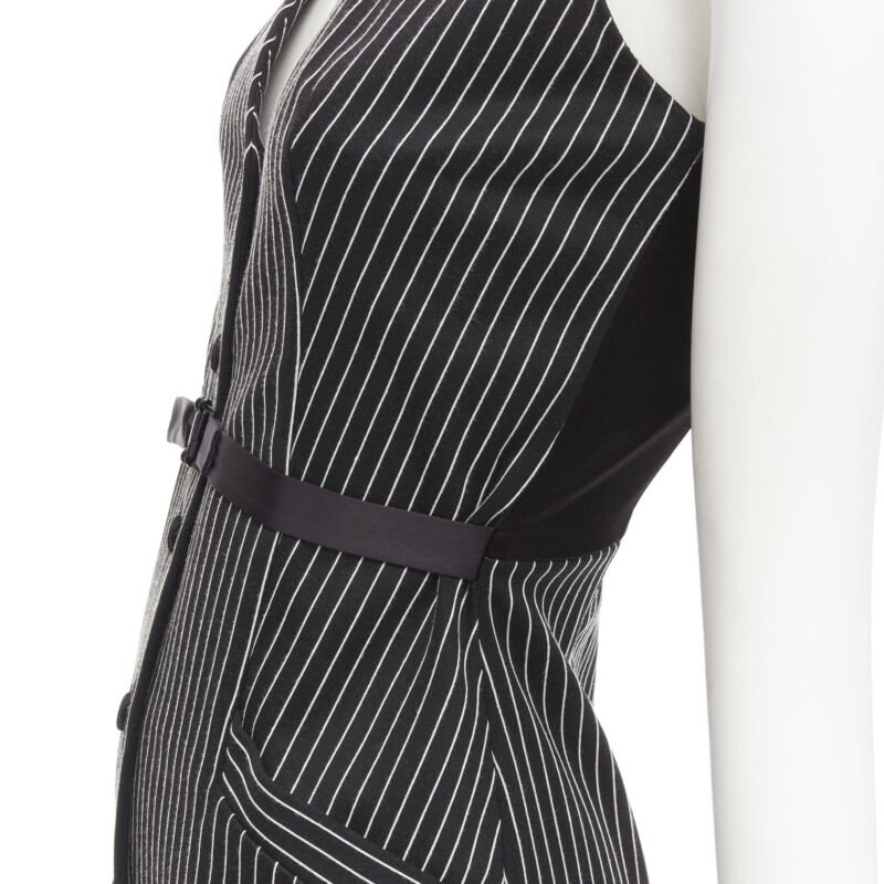 Diane Von Furstenberg Pinstripes Dress - Back view