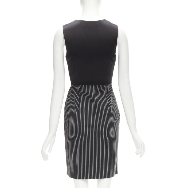 Diane Von Furstenberg Pinstripes Dress - Side view