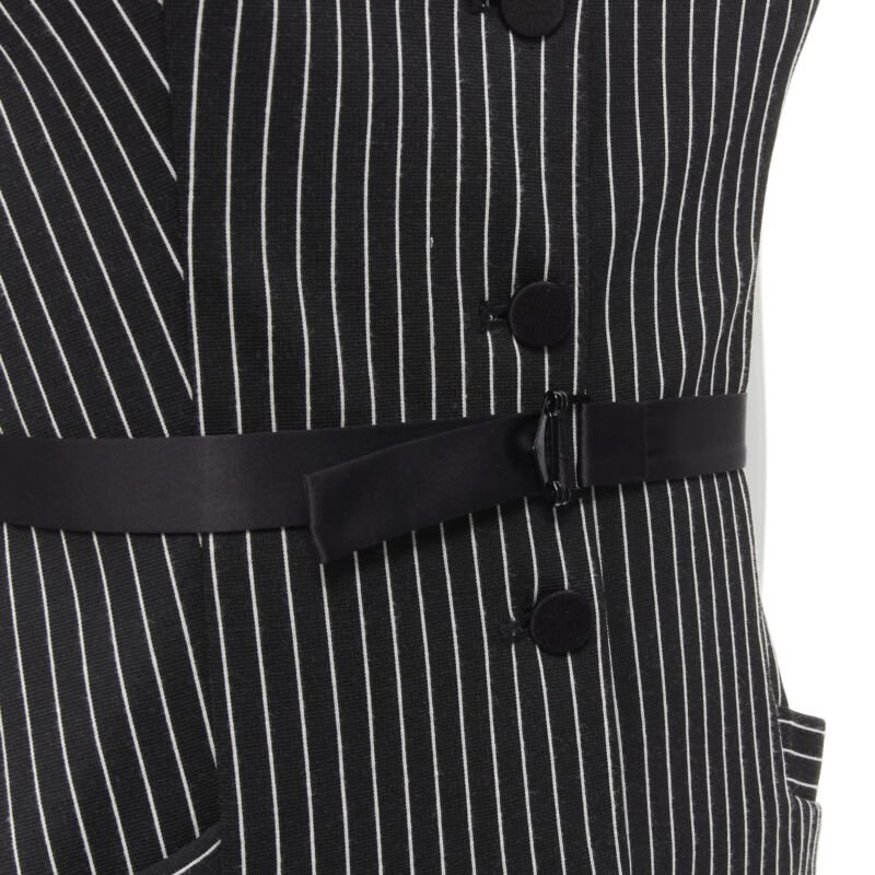 Diane Von Furstenberg Pinstripes Dress - Image 10