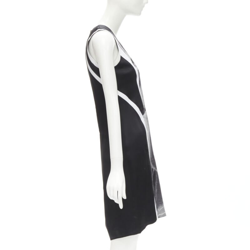 Helmut Lang Abstract Paneled Dress - 4