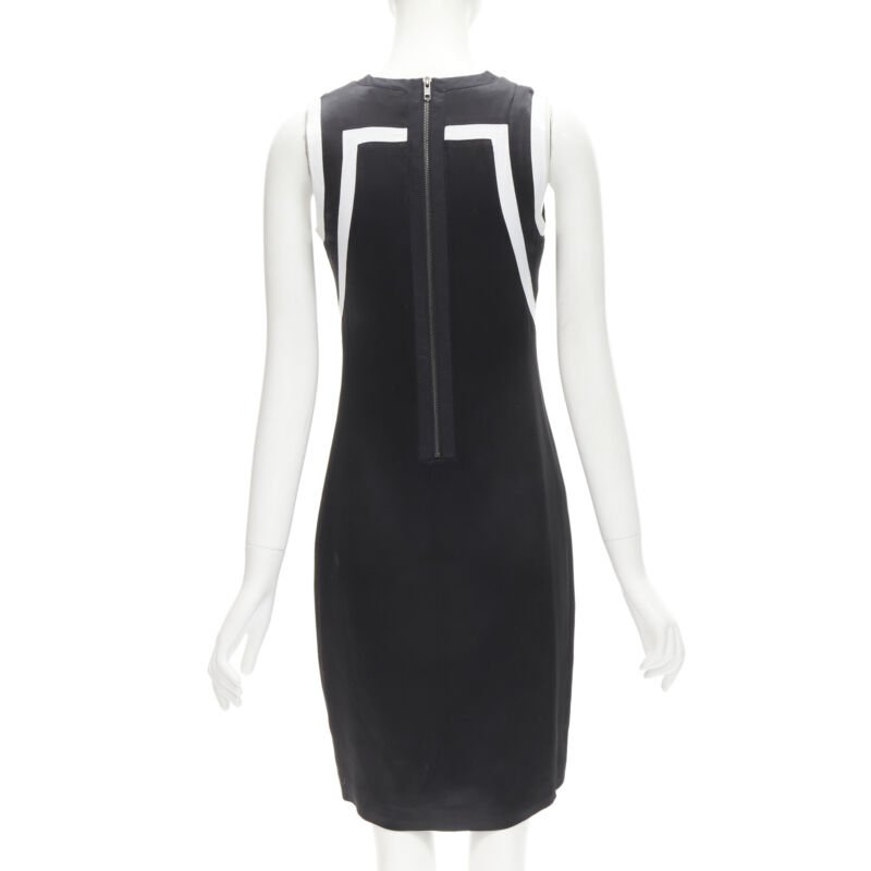 Helmut Lang Abstract Paneled Dress - Side view