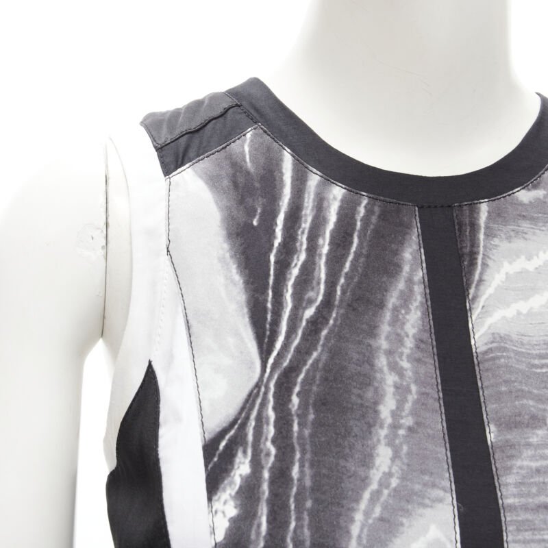 Helmut Lang Abstract Paneled Dress - Detail 2