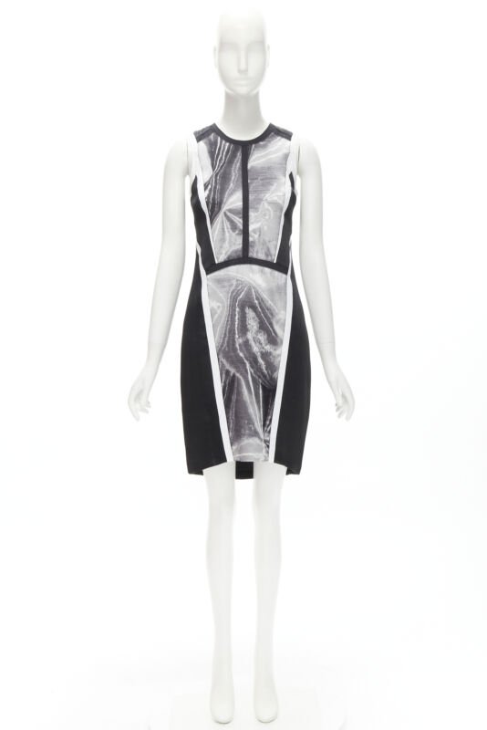 Helmut Lang Abstract Paneled Dress - Image 12