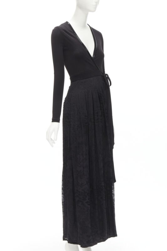 Diane Von Furstenberg Bead Wrap Dress - Image 6