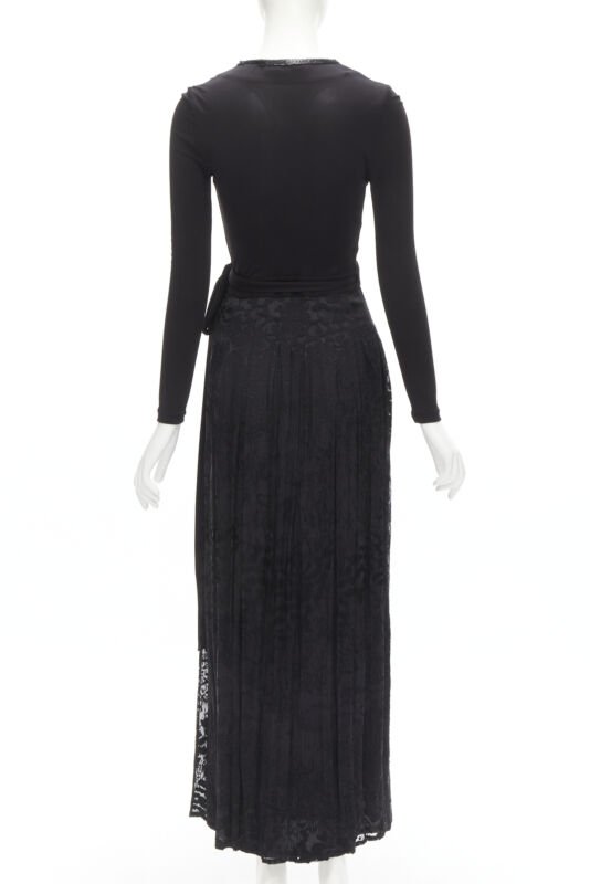 Diane Von Furstenberg Bead Wrap Dress - Side view